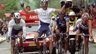 Amstel Gold Race 2002 – Michele Bartoli règle un quatuor
