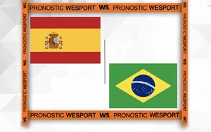 Pronostic Espagne – Brésil GRATUIT : les meilleures cotes