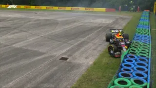 F1 – GP de Hongrie : Sergio Perez déjà dans le mur en EL1 !