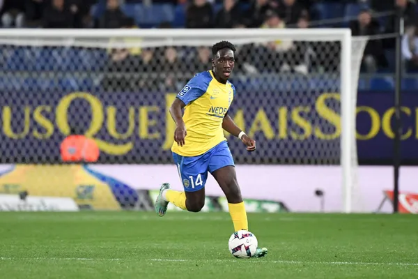 Rassoul Ndiaye va quitter Sochaux et la Ligue 2 cet été. Il pourrait atterrir au Havre dans les prochaines 48 heures (iconsport)