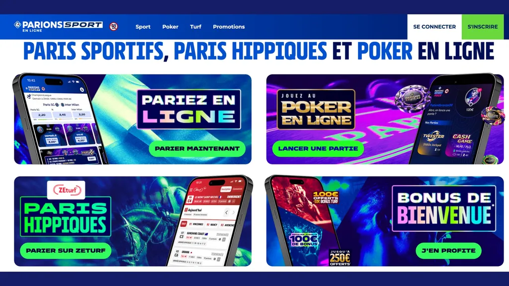 Découvrez l'offre de Parions Sport FDJ avec le code promo
