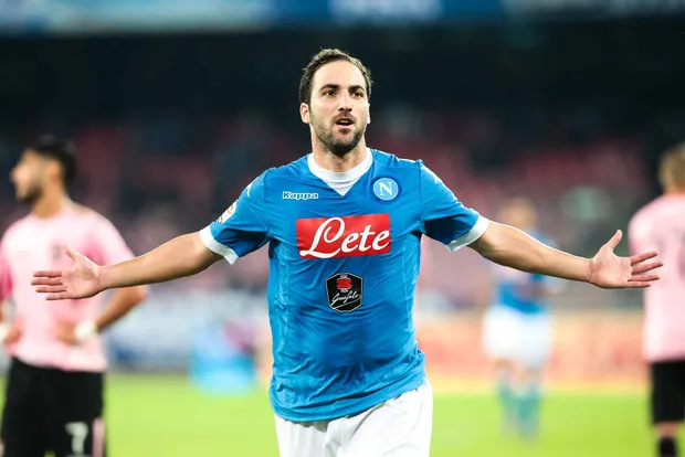 Gonzalo Higuain, meilleur buteur sur une saison de Serie A, avec Naples