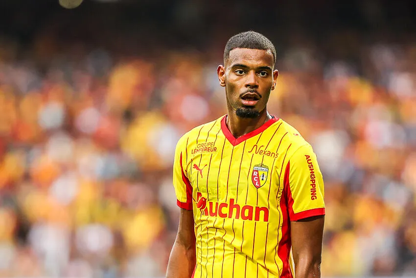 Andy Diouf sous les couleurs du RC Lens - Icon Sport