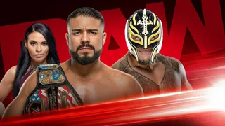 RAW : Andrade va défendre son titre dans un Ladder match.