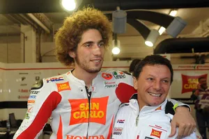 Fausto Gresini et Marco Simoncelli