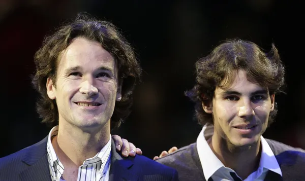 Rafael Nadal et Carlos Moya