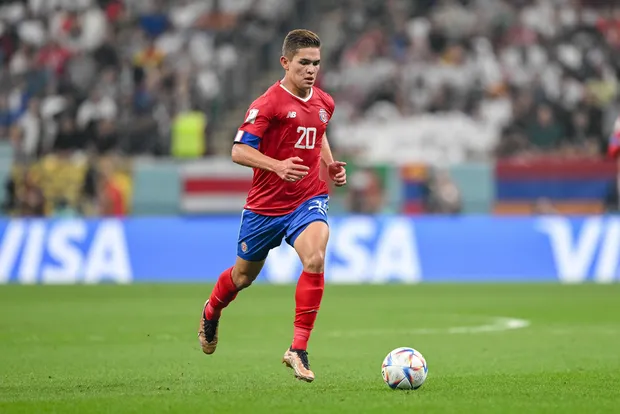 Brandon Aguilera avec le Costa Rica