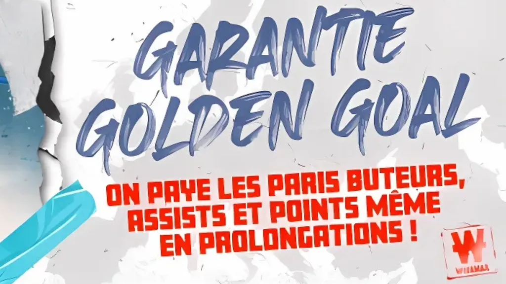 Garantie Golden Goal hockey sur glace Winamax