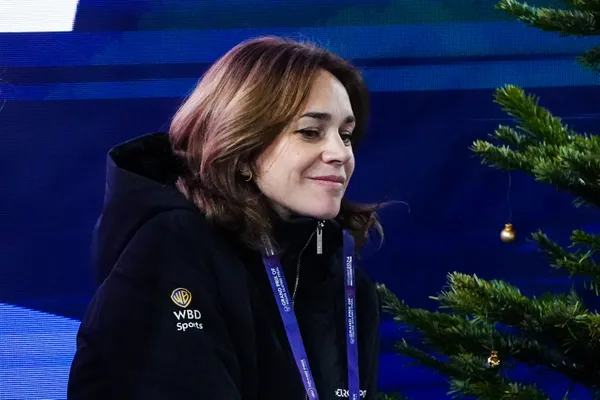 Nathalie Péchalat est la 1ère femme à la présidence de la FFSG - Source : Icon Sport