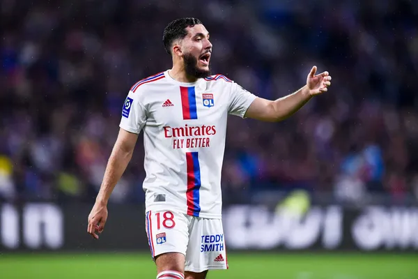 Rayan Cherki, l'un des talents de l'OL, pourrait finalement rejoindre les Anglais de Newcastle cet été. Le Real Madrid est aussi sur le coup (iconsport)