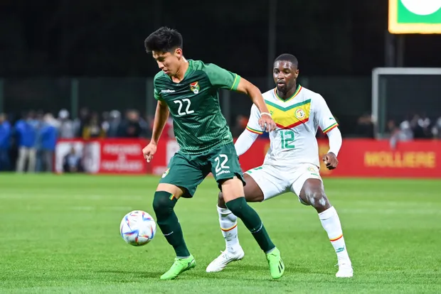 Miguel Terceros avec la Bolivie face au Sénégal
