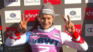 Marco Odermatt gagne son premier succès en coupe du monde à Beaver Creek