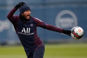 Neymar de retour à l'entrainement ce lundi 11 janvier.