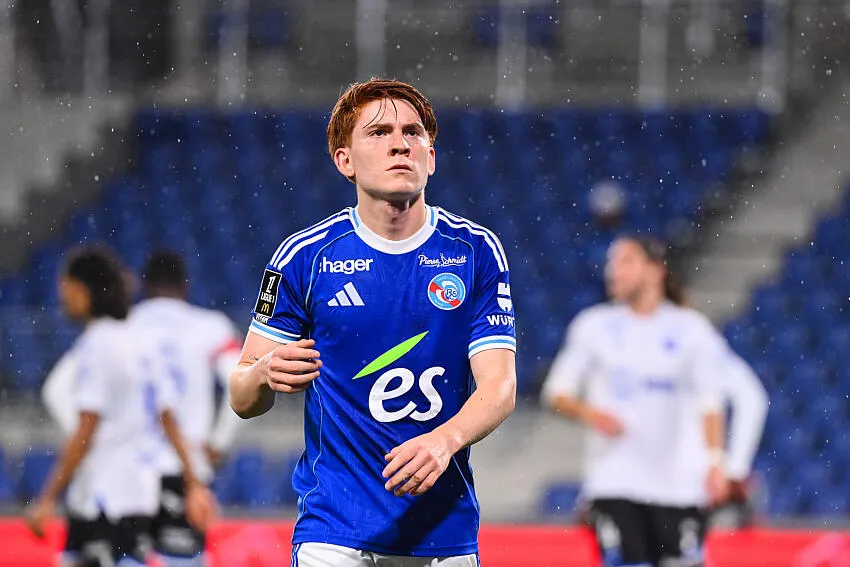 Valentin Barco, maître à jouer du Racing Club de Strasbourg - Icon Sport