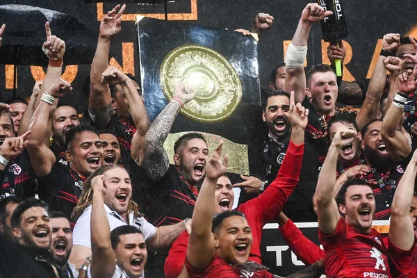 Toulouse, lors de la finale 2021 du TOP 14, année d'un incroyable doublé Championnat - Coupe d'Europe (iconsport)