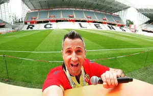 Cyril Jamet, speaker du RC Lens : “Je suis tombé amoureux de ce club”