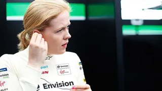 Alice Powell avec Virgin Racing à Marrakech