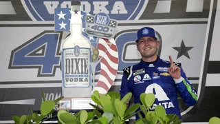 William Byron en solitaire sur le Dixie Vodka 400
