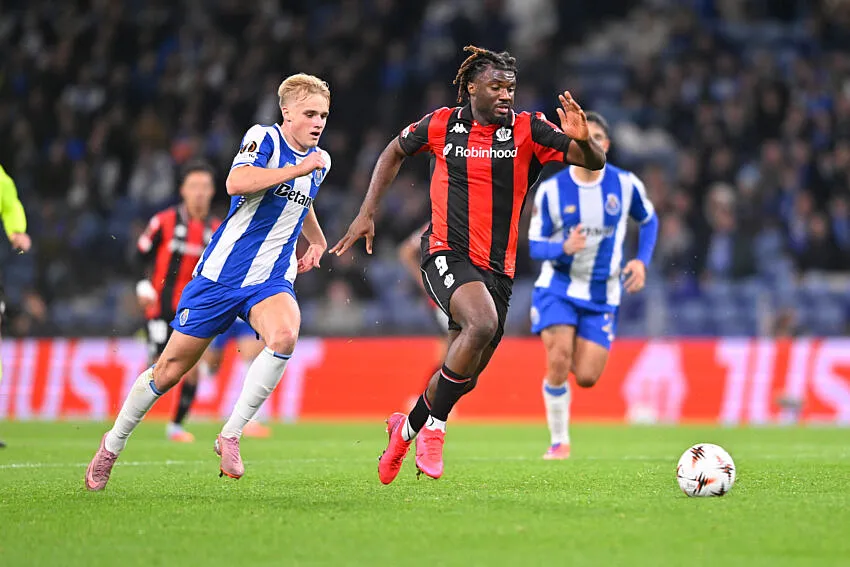 Terem Moffi pourrait passer de Nice à Nantes lors du mercato d'hiver - Icon Sport