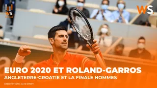 Suivez en direct Angleterre – Croatie et la finale simple messieurs de Roland-Garros