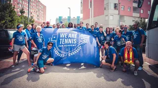 Au coeur de la We Are Tennis Fan Academy avant la finale de Coupe Davis !