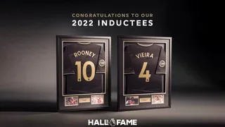 Rooney et Vieira entrent au Hall of Hame de la Premier League