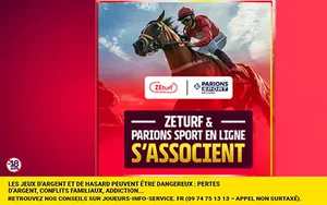 News FDJ : ZEturf et ZEbet rejoignent Parions Sport !