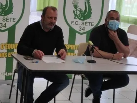 National (FC Sète) : ce qu’il faut retenir de la conférence de presse de Jean-François Gambetti et Sandryk Biton