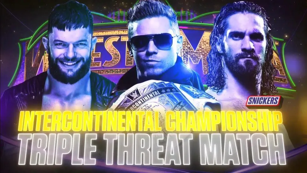 The-Miz-vs.-Seth-Rollins-vs.-Finn-Balor-WrestleMania-34-Intercontinental-Championship-Match