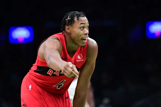 Scottie Barnes avec les Toronto Raptors