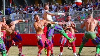 Calcio storico fiorentino : une tradition historique à Florence