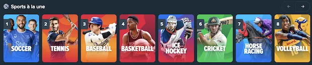 Profitez du code Stake et faites votre 1er pari sur l'un des sports proposés