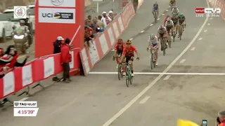 Primoz Roglic gagne à Jebel Jais, David Gaudu est troisième