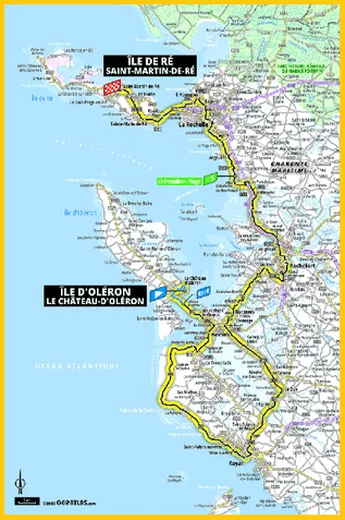 Carte Charente Maritime