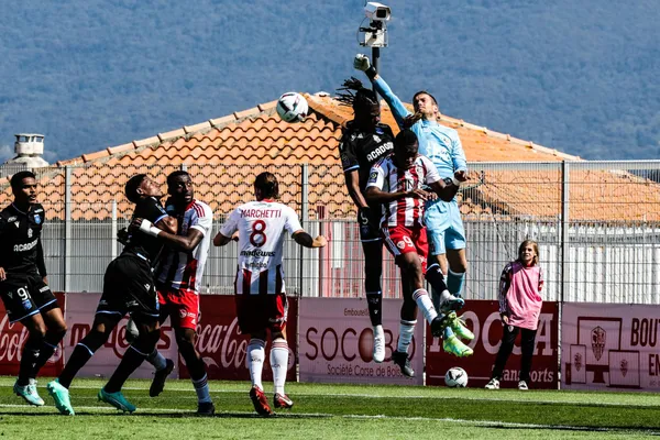 Après avoir vécu une relégation en Ligue 2 avec l'AC Ajaccio, Oumar Gonzalez va rejoindre l'Arabie Saoudite durant ce mercato estival (iconsport)