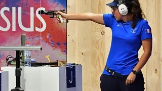 JO – Tir : Mathilde Lamolle et Céline Goberville 7e et 8e au pistolet à 10 m