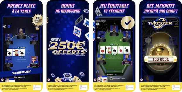 Jouez au poker sur mobile avec l'appli Parions Sport