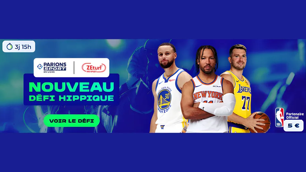 Promo Défis cheval Parions Sport