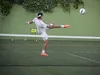 Ça m’énerve les footeux qui jouent au tennis !