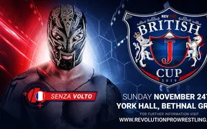 Senza Volto, participant de la British J-Cup de la RevPro