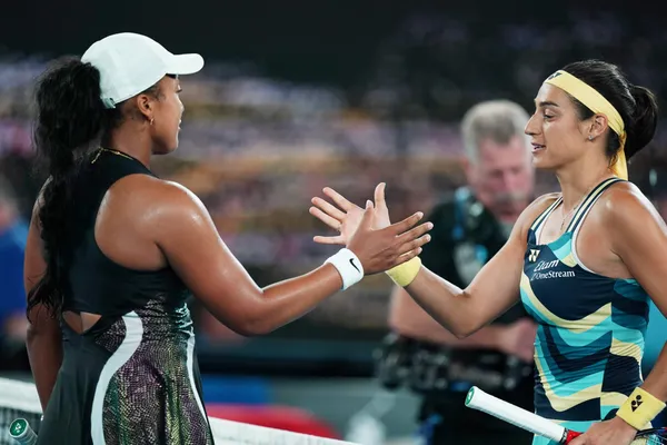 Caroline Garcia et Naomi Osaka s'étaient déjà affrontées en 2024 à Melbourne - Source : Icon Sport