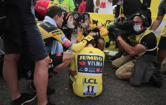 La déception de Roglic sur le Tour 2020