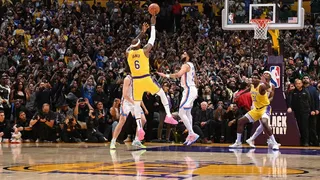 LeBron James, tout là-haut