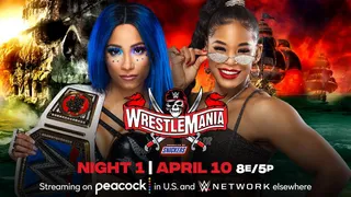WrestleMania 37 : WWE SmackDown Women’s Championship : Sasha Banks © vs Bianca Belair