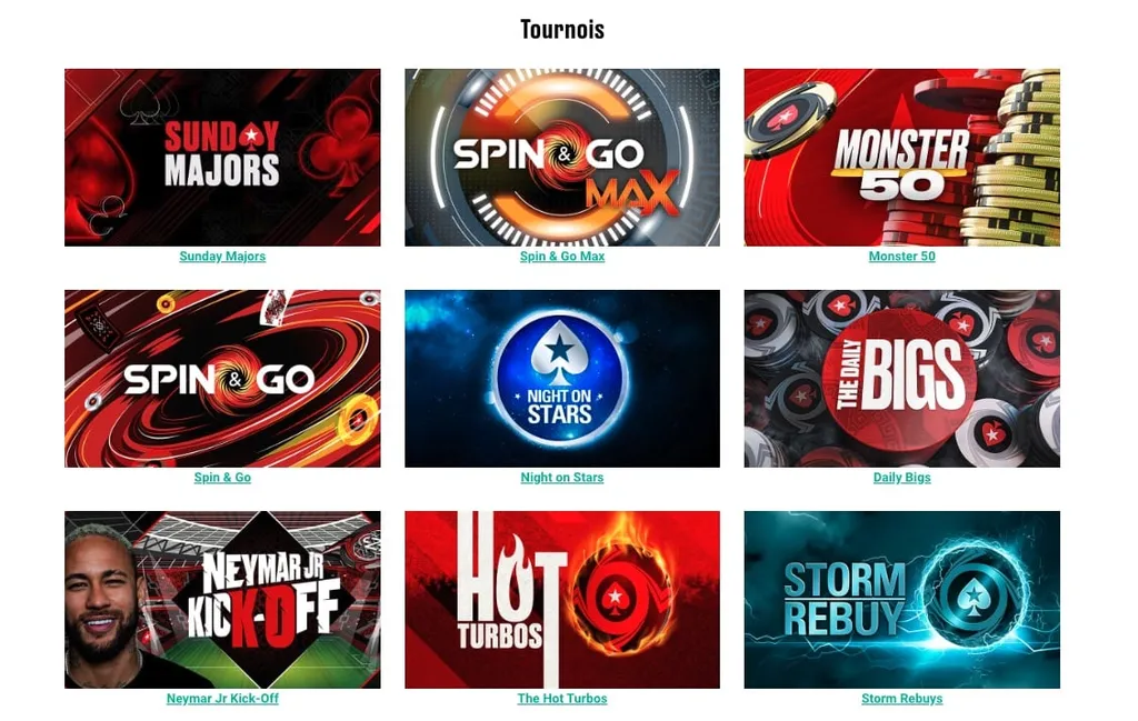 Notre avis sur les tournois de poker disponibles sur PokerStars