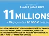 Loto du lundi 3 juillet 2023 : heure du tirage, gains et pronostic