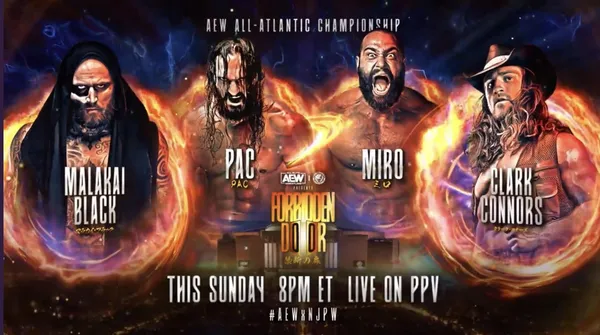 Malakai Black vs PAC vs Miro vs Clark Connors