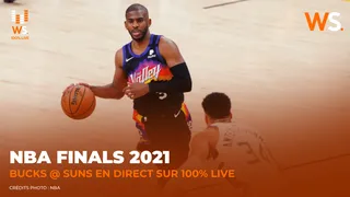 Suivez Phoenix Suns – Milwaukee Bucks, match 2 des finales NBA 2021 en direct sur We Sport !