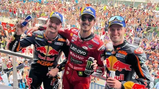 GP d’Espagne – Bagnaia, Binder, Miller : la réaction des trois premiers