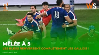 Mêlée à 5 : les Bleus renversent complètement les Gallois !